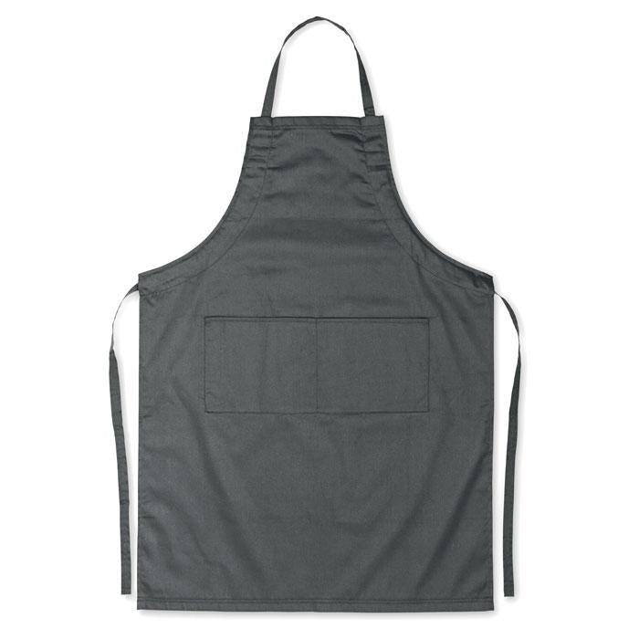 Stone Grey - Front - MidOcean Fitted Kitab Adjustable Apron