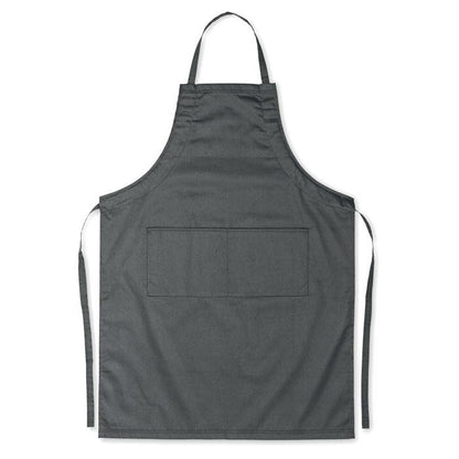 Stone Grey - Front - MidOcean Fitted Kitab Adjustable Apron