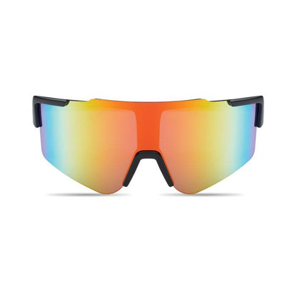 Multicoloured - Pack Shot - MidOcean Shine Mirrored Sport Sunglasses