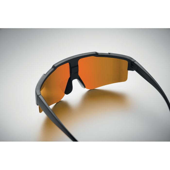 Orange - Lifestyle - MidOcean Shine Mirrored Sport Sunglasses