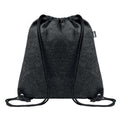 Front - MidOcean Indico RPET Felt Drawstring Bag