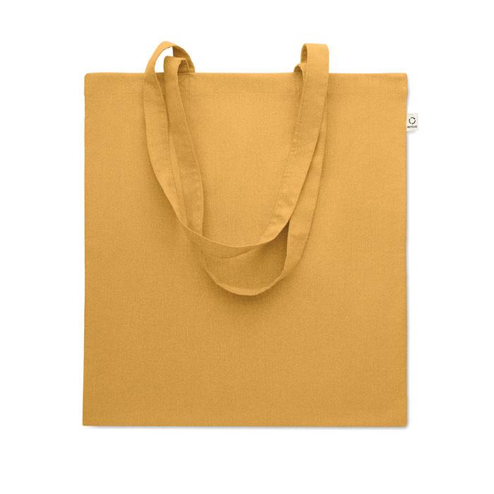 Ochre - Front - MidOcean Viveka Recycled Cotton Tote Bag