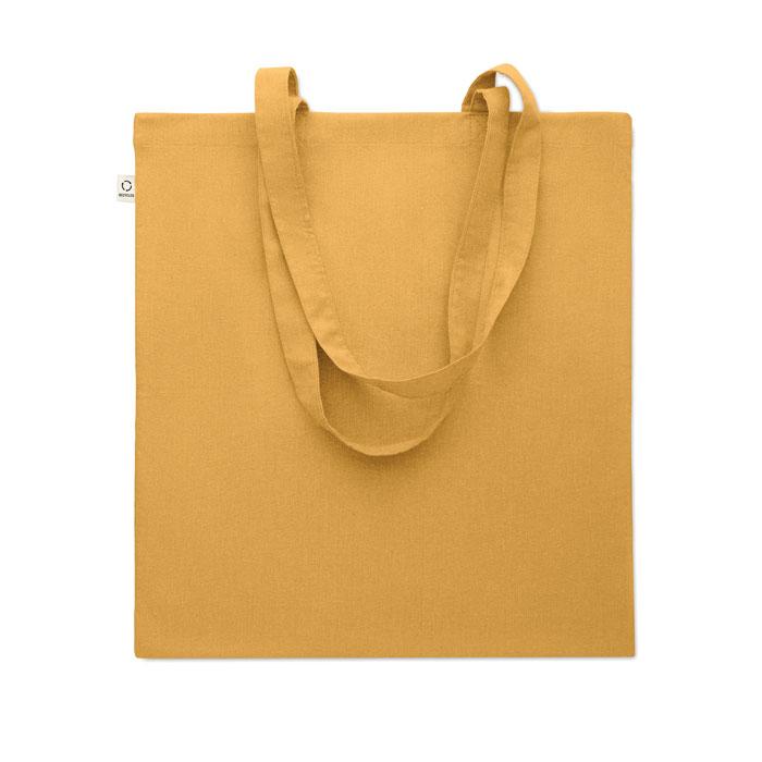 Ochre - Back - MidOcean Viveka Recycled Cotton Tote Bag