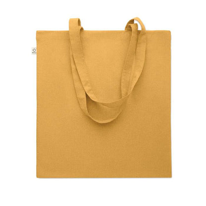 Ochre - Back - MidOcean Viveka Recycled Cotton Tote Bag