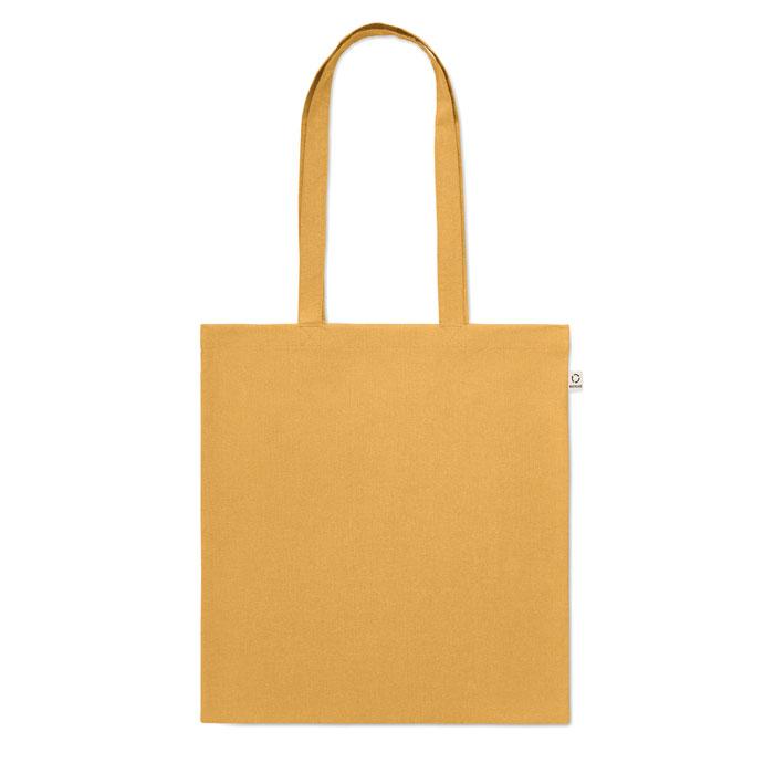 Ochre - Side - MidOcean Viveka Recycled Cotton Tote Bag