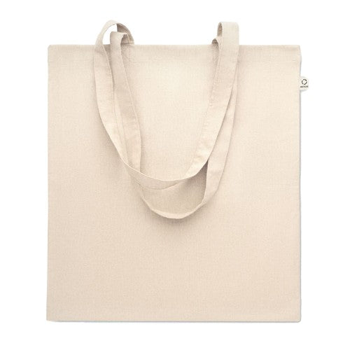 Front - MidOcean Viveka Recycled Cotton Tote Bag
