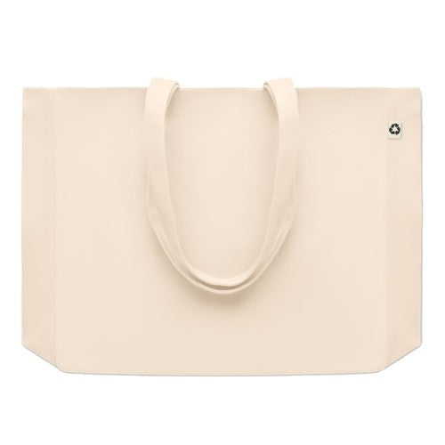 Front - MidOcean Respect Recycled Canvas Bag