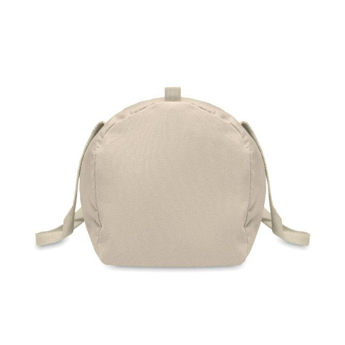 Beige - Back - MidOcean Sinn Recycled Cotton Duffle Bag