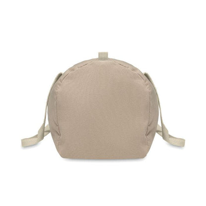 Khaki Brown - Back - MidOcean Sinn Recycled Cotton Duffle Bag