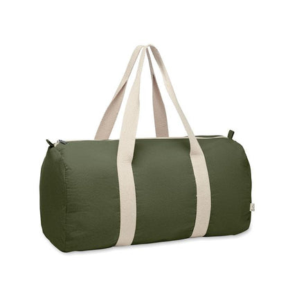 Army Green - Front - MidOcean Sinn Recycled Cotton Duffle Bag