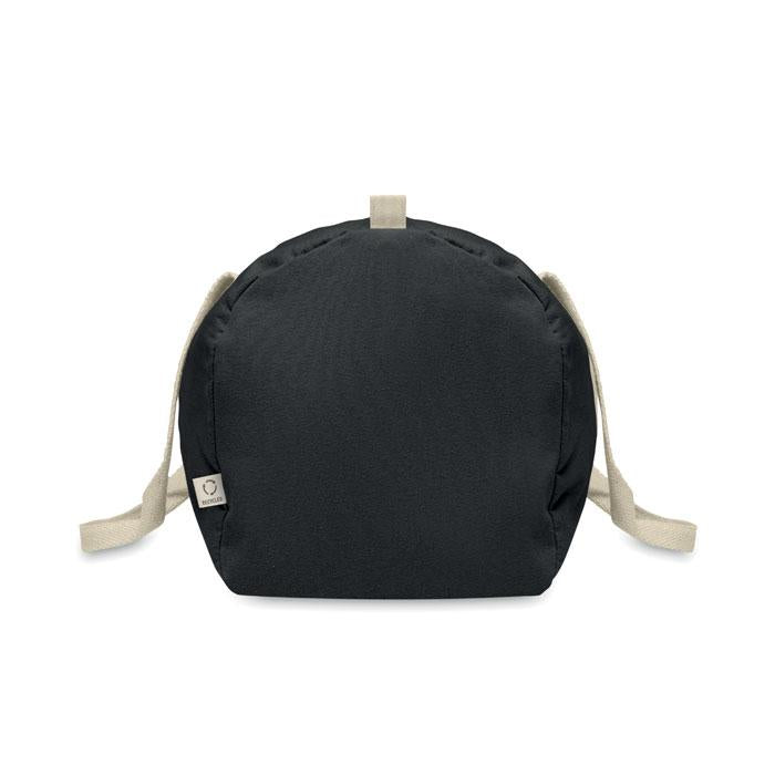 Black - Lifestyle - MidOcean Sinn Recycled Cotton Duffle Bag