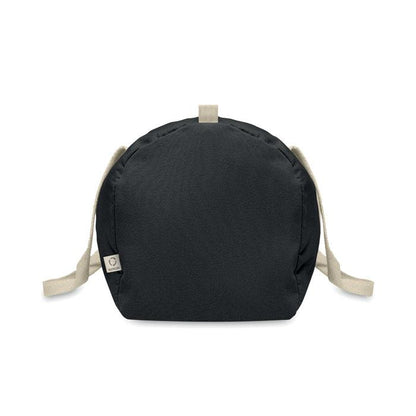 Black - Lifestyle - MidOcean Sinn Recycled Cotton Duffle Bag