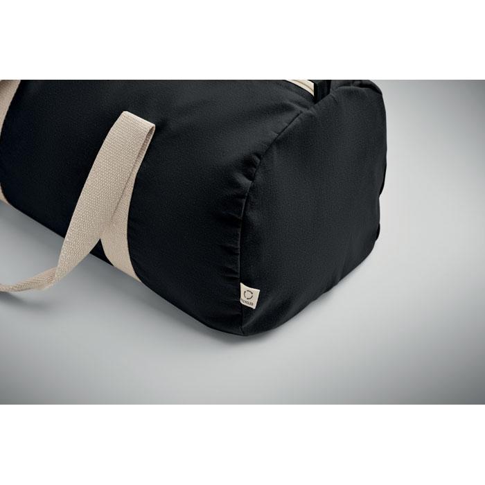 Black - Pack Shot - MidOcean Sinn Recycled Cotton Duffle Bag