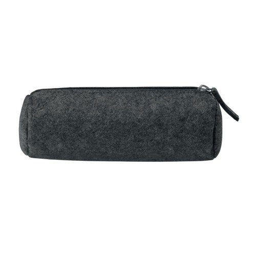 Front - MidOcean Penlo Zipped Felt Pencil Case
