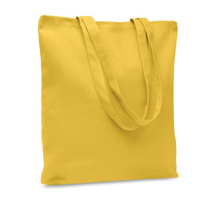 Yellow - Front - MidOcean Rassa Canvas Shopper Bag