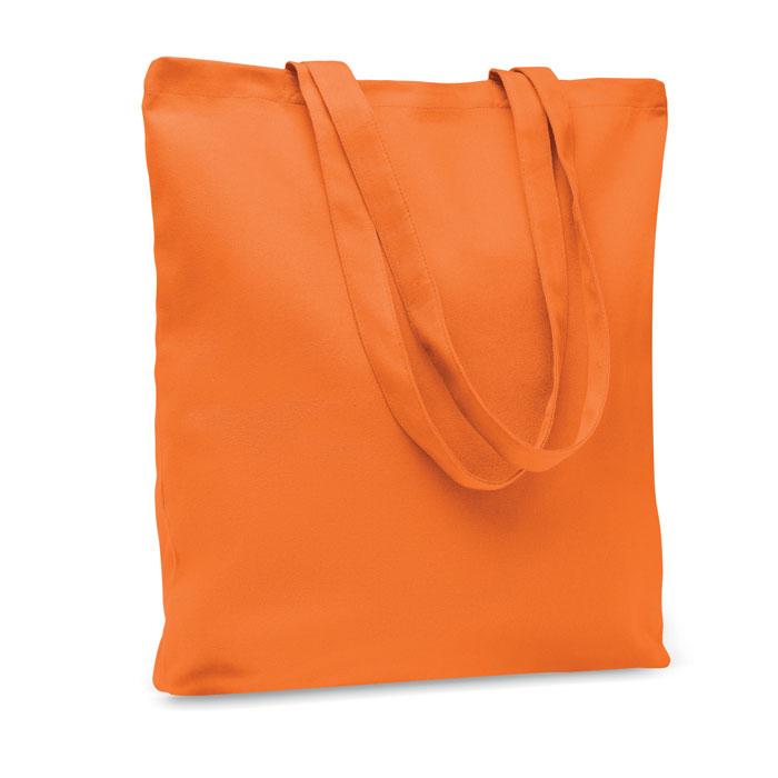 Orange - Front - MidOcean Rassa Canvas Shopper Bag