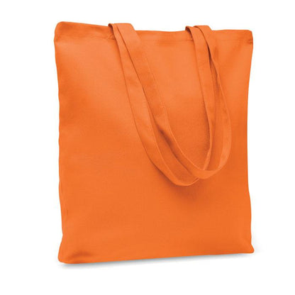 Orange - Front - MidOcean Rassa Canvas Shopper Bag