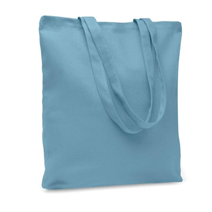 Petrol - Front - MidOcean Rassa Canvas Shopper Bag