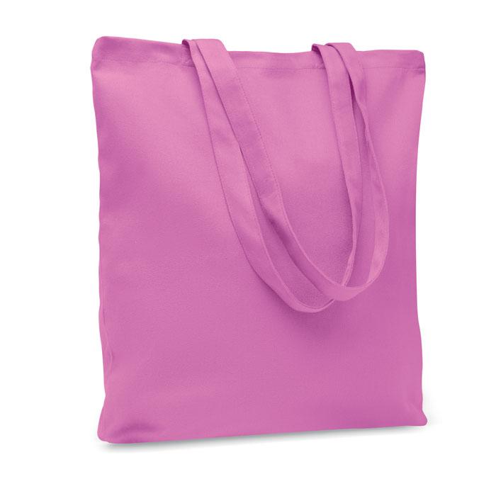 Violet - Front - MidOcean Rassa Canvas Shopper Bag