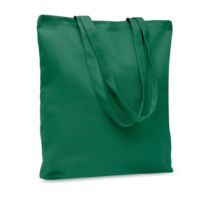Dark Green - Front - MidOcean Rassa Canvas Shopper Bag