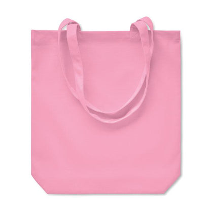 Baby Pink - Back - MidOcean Rassa Canvas Shopper Bag