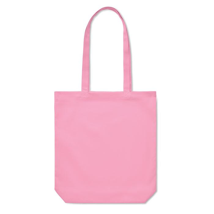 Baby Pink - Side - MidOcean Rassa Canvas Shopper Bag