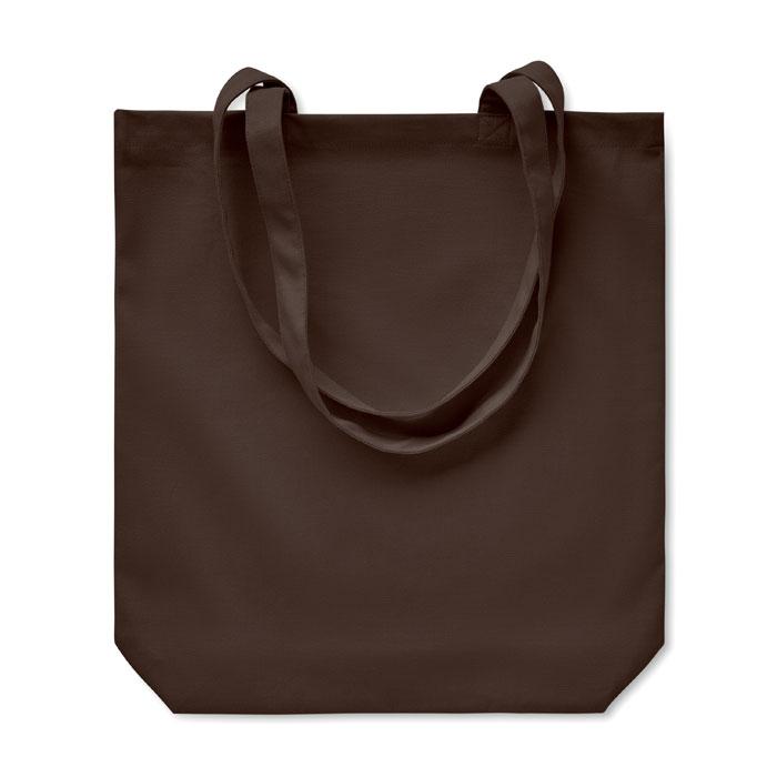 Chocolate - Back - MidOcean Rassa Canvas Shopper Bag