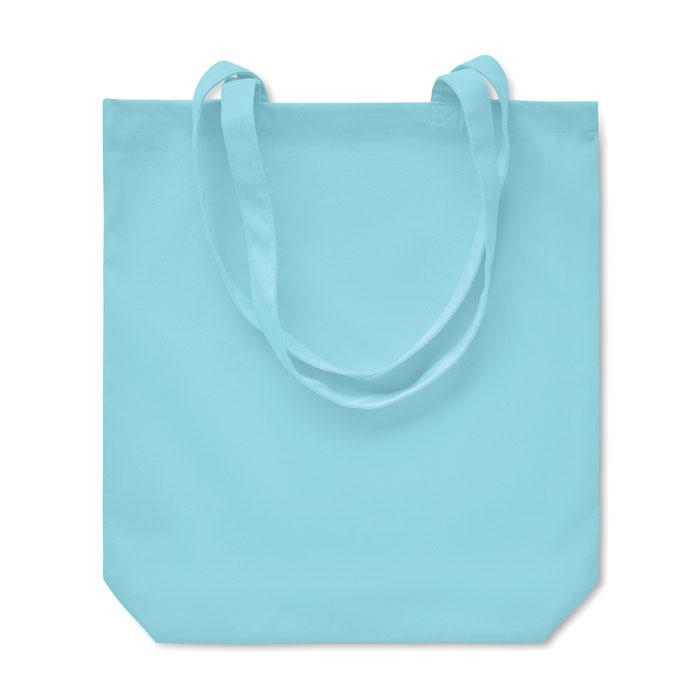 Baby Blue - Back - MidOcean Rassa Canvas Shopper Bag