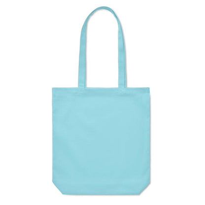 Baby Blue - Side - MidOcean Rassa Canvas Shopper Bag