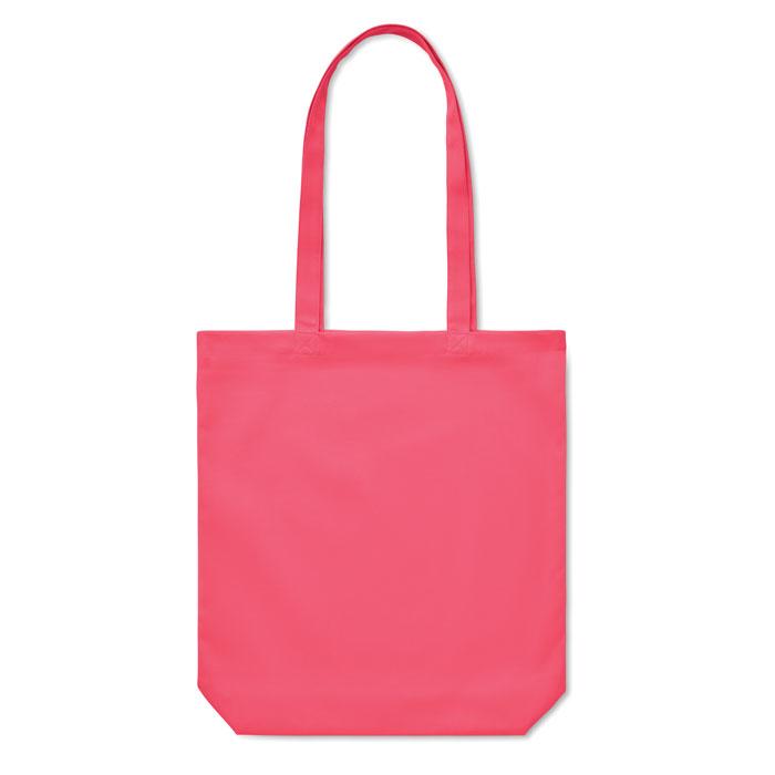 Fuchsia - Side - MidOcean Rassa Canvas Shopper Bag