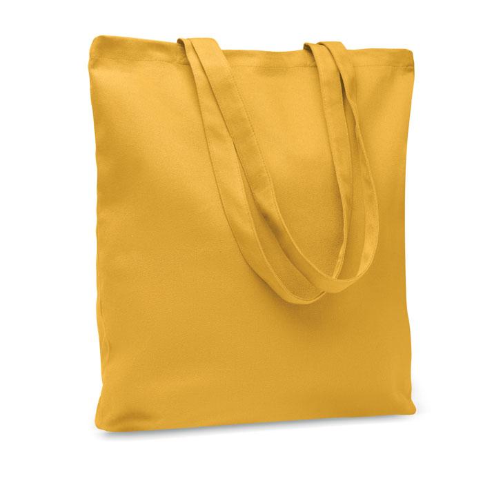 Ochre - Front - MidOcean Rassa Canvas Shopper Bag