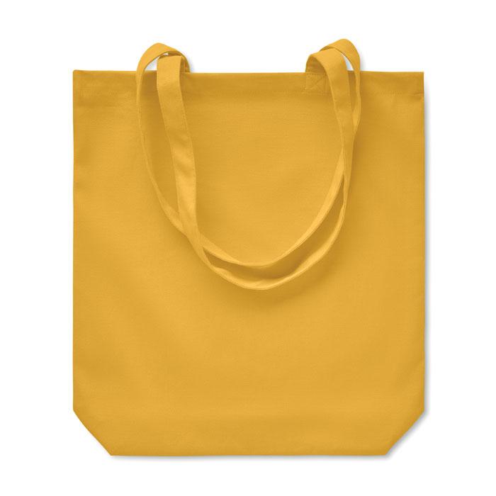 Ochre - Back - MidOcean Rassa Canvas Shopper Bag