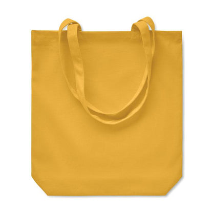 Ochre - Back - MidOcean Rassa Canvas Shopper Bag