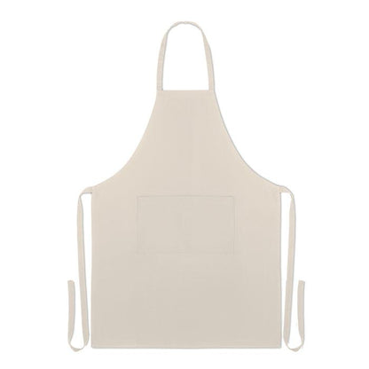 Beige - Side - MidOcean Raipur Colour Organic Cotton Apron