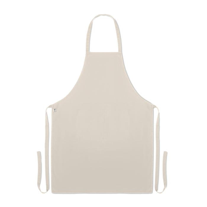 Beige - Pack Shot - MidOcean Raipur Colour Organic Cotton Apron