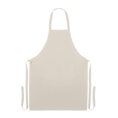 Beige - Pack Shot - MidOcean Raipur Colour Organic Cotton Apron
