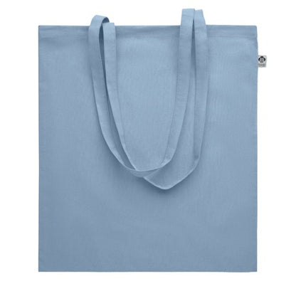 Front - MidOcean Onel Plain Organic Cotton Shopper Bag