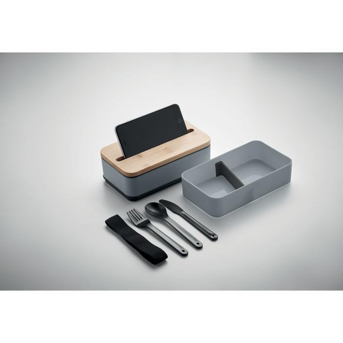 Petrol - Back - MidOcean Wint Polypropylene Lunch Box