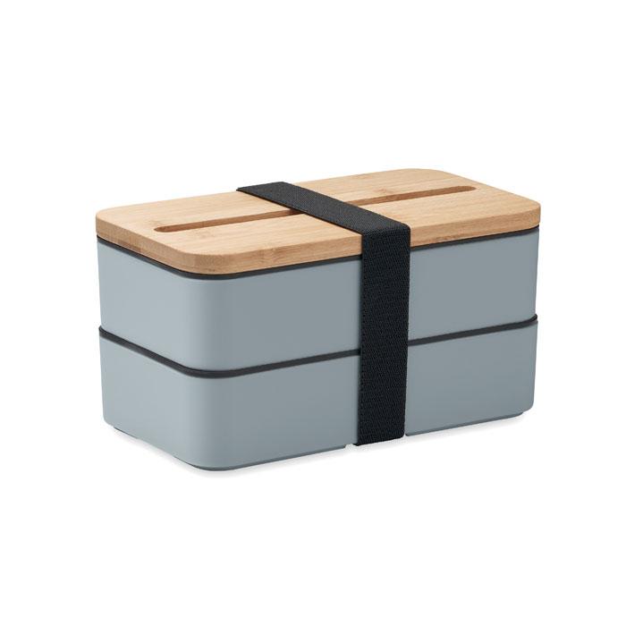 Petrol - Front - MidOcean Wint Polypropylene Lunch Box