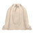 Front - MidOcean Moira Canvas Drawstring Bag