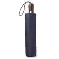 Blue - Back - MidOcean Dundee Foldable Reversible Folding Umbrella
