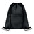 Front - MidOcean Pocket Shoop Polyester Drawstring Bag
