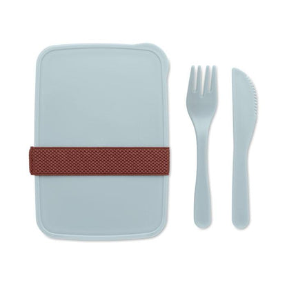 Baby Blue - Side - MidOcean Sunday Lunch Box