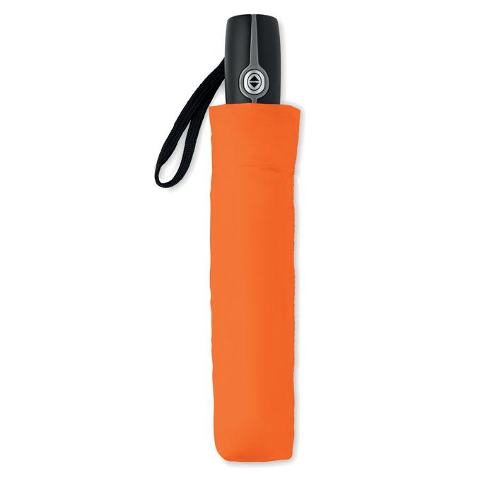 Orange - Back - MidOcean Gentlemen Windproof Stick Umbrella
