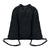 Front - MidOcean Colored Cotton Drawstring Bag