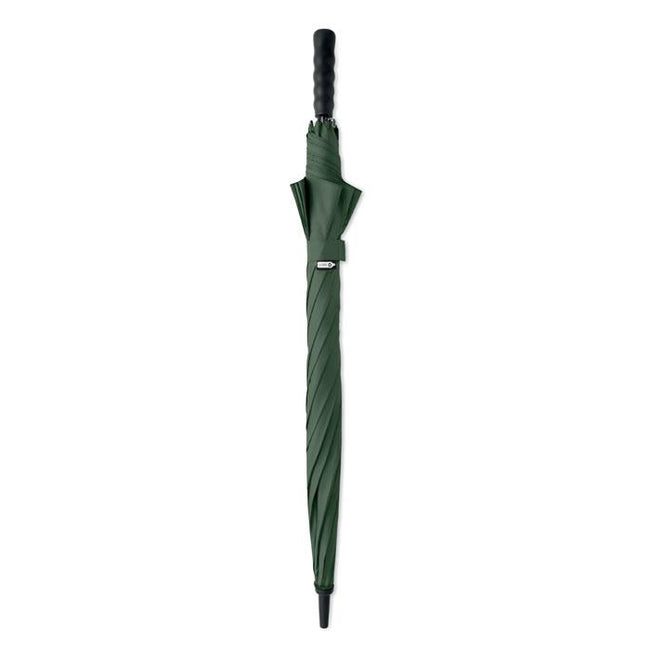 Green - Back - MidOcean Lluvia Windproof Stick Umbrella