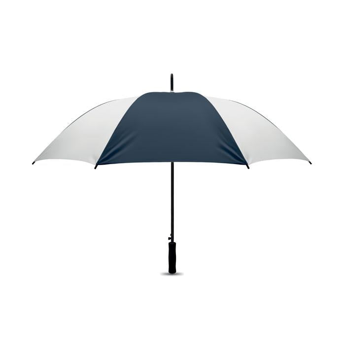 White-Dark Blue - Front - MidOcean Swansea Stick Umbrella