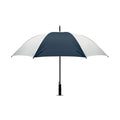 White-Dark Blue - Front - MidOcean Swansea Stick Umbrella