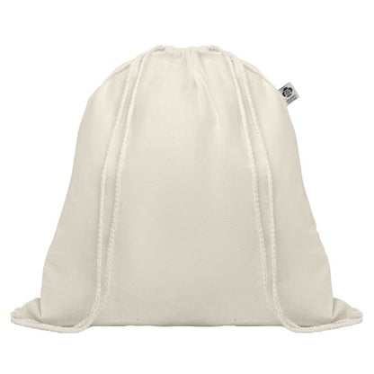 Front - MidOcean Hundred Organic Drawstring Bag