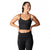 Front - Tavi Noir Womens/Ladies Python Print Sports Bra